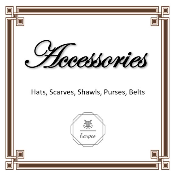 Accessories - Hats, scarves, purses, shawls - Picture 1 of 1